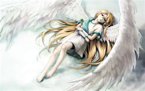 Sad Mood Sorrow Dark People Love Angel Anime