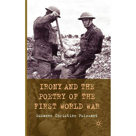Irony And The Poetry Of The First World War Hardcover