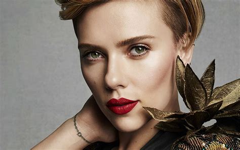 Close Up Red Lips Scarlett Johansson Hd Wallpaper Pxfuel