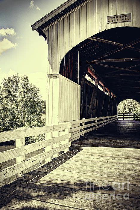 This Is A Picturesque Capture Of The Currin Covered Bridge The Bridge
