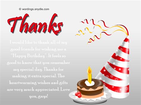 How To Say Thank You For Birthday Wishes Wordings And Messages 52824