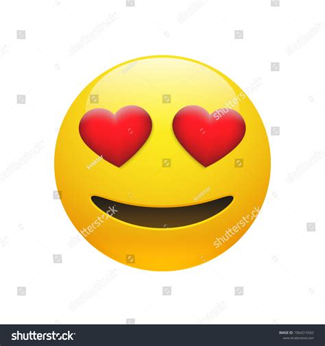 Vector Emoji Yellow Stupid Smiley Face Stock Vector Royalty Free