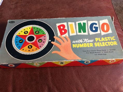 Vintage Whitman Bingo 561998 With New Plastic Number Etsy Bingo
