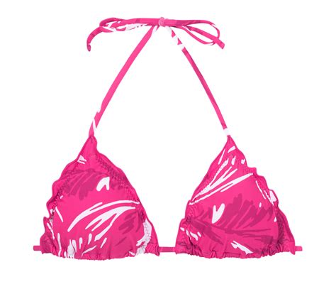 Bikini Tops Top Pink Palms Frufru Brand Rio De Sol