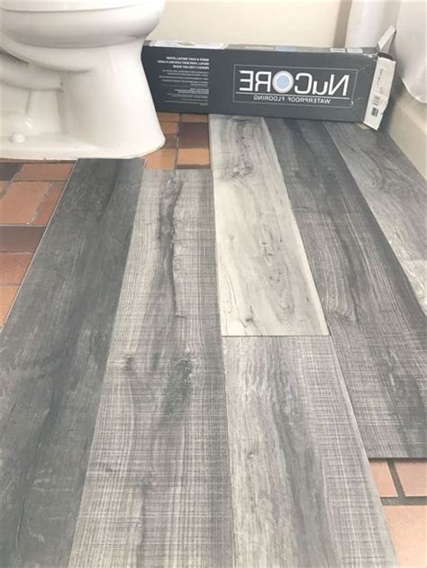 Although vinyl flooring is very durable, it can still be damaged. Vinyl plank flooring that's waterproof. Lays right on top of your existing floor. Love this ...