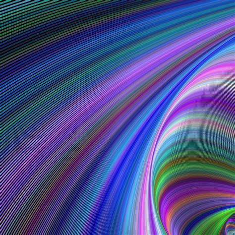 Rainbow Curves Abstract Ipad Wallpaper Hd Ipad Wallpapers 4k Ipad