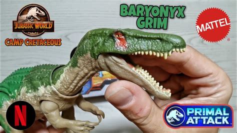 Baryonyx Grim Jurassic World Camp Cretaceous Serie Netflix Unboxing