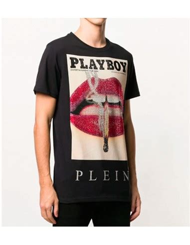 Philipp Plein T Shirt Playboy Lips Em Altamoda Shop