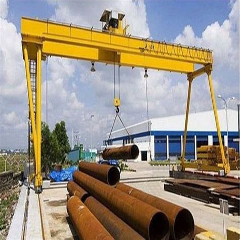 Single Girder Heavy Duty Gantry Crane Maximum Lifting Capacity 5 Ton