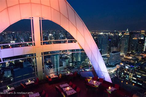 Red Sky Rooftop Bistro And Bar At Centara Grand Bangkok Asia Bars
