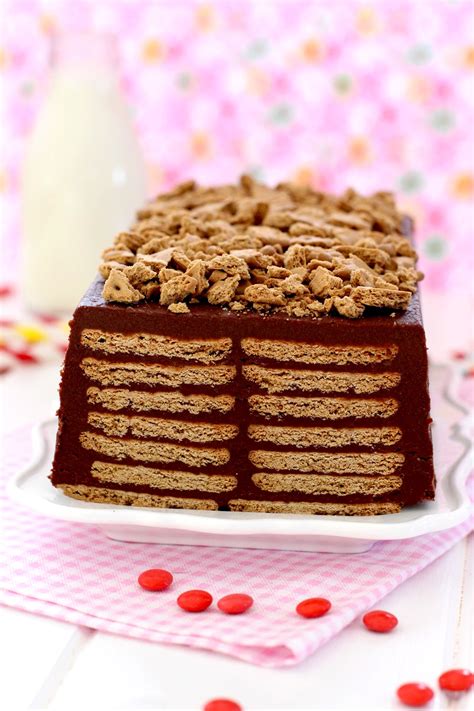 🥇Cómo hacer TARTA de GALLETAS y CHOCOLATE SIN HORNO