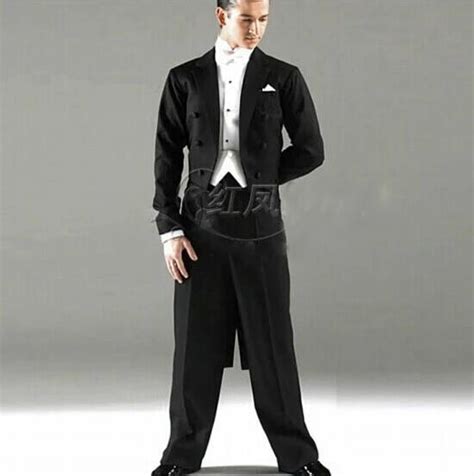 ballroom dancing dress retail customized men ballroom tail suit international standard dance set