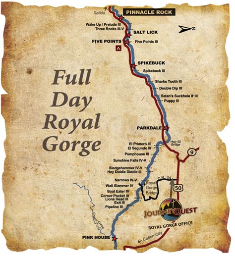 Full Day Royal Gorge Whitewater Rafting Journey Quest