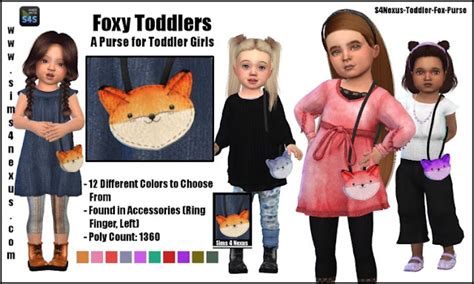 Sims 4 Ccs The Best Clothing And Accessoires And Bags For Toddlers By