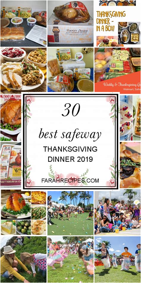 When you're busy planning an amazing thanksgiving dinner, one of the tasks that might fall by the wayside is finding the time to think up engaging ways to entertain guests before the feast starts or after the meal is done. 30 Best Safeway Thanksgiving Dinner 2019 - Most Popular ...