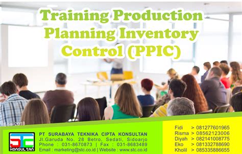 Mau punya skill yang sesuai dengan divisi ppic di suatu perusahaan? Training Production Planning Inventory Control (PPIC)