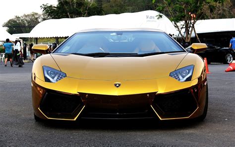 Lamborghini Car Gold India Wallpapers Hd Desktop And