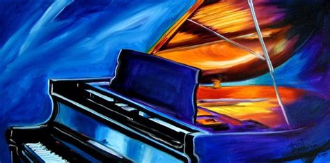 Jazz Piano By Marcia Baldwin From Abstract