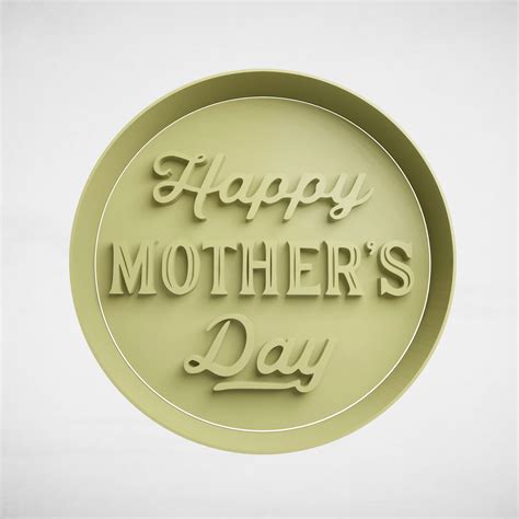 3d File Mothers Day Happy Mothers Day・3d Printing Idea To Download・cults