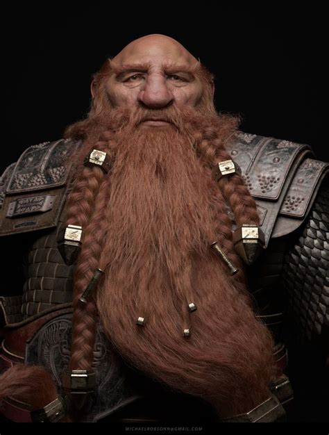 Hair Creation With Xgen Fantasy Dwarf Dwarf Beard Character Portraits