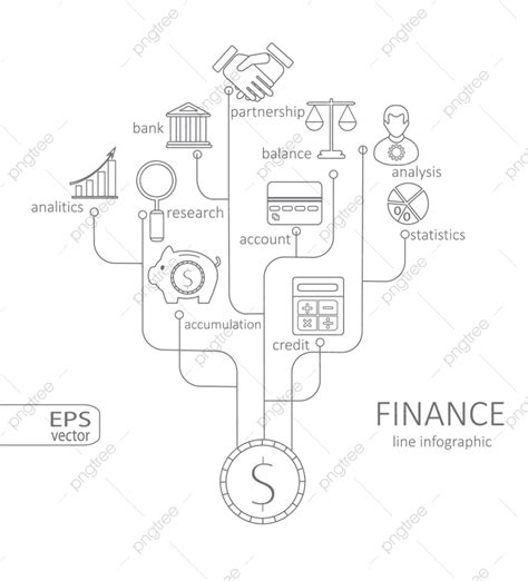 Gambar Perbankan Dan Tabungan Ilustrasi Vektor Infografis Keuangan