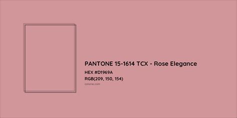 Pantone 15 1614 Tcx Rose Elegance Complementary Or Opposite Color