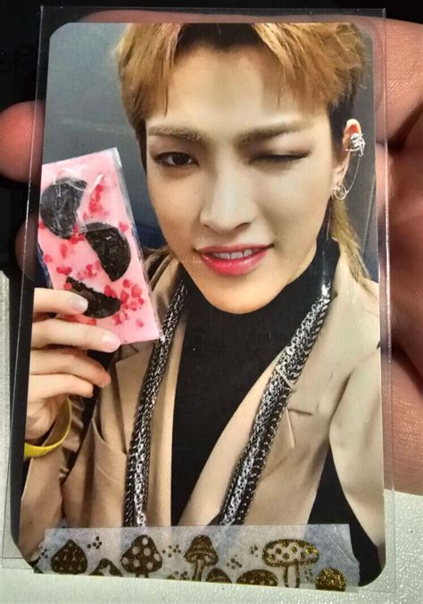 ATEEZ Hongjoong Seonghwa Valentine S Day Broadcast Photocard RARE EBay