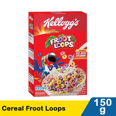 Kelloggs Cereal Froot Loops 150g Klikindomaret