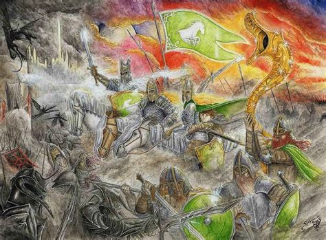 Battle Of The Pelennor Fields Tolkien Gateway