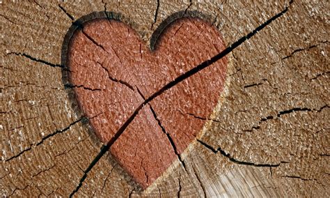 Wooden Love Heart 483342