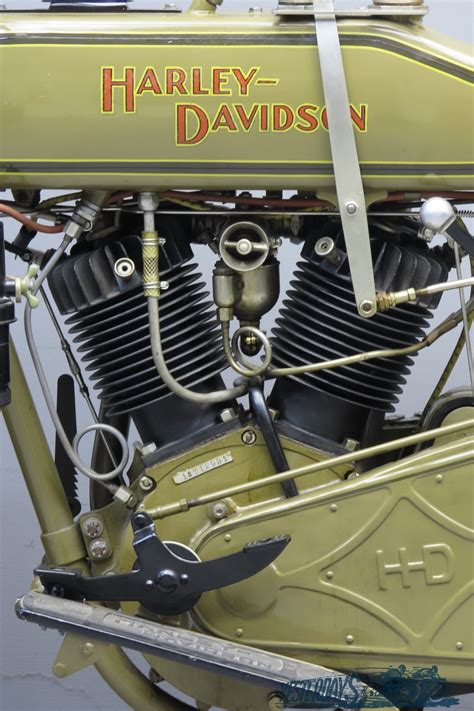 Harley Davidson 1918 Model F 989cc 2 Cyl Ioe 3209 Yesterdays