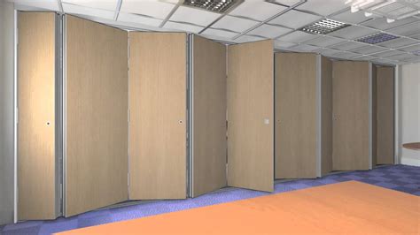 Folding Wall System For Commercial And Educational Facilities Youtube