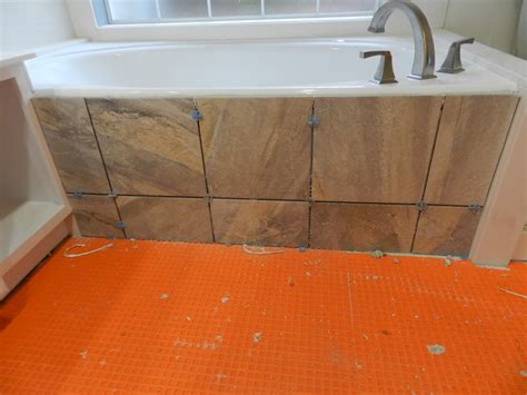 When you are performing a tile install in your bathroom or kitchen it is important to know the luan or regular plywood can be used for underlayment but normally these plywood materials are used for. My Journey to Fit: Bathroom Redo - Part Two