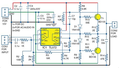 Signal Booster Circuit Diagram Wiring Diagram And Schematics