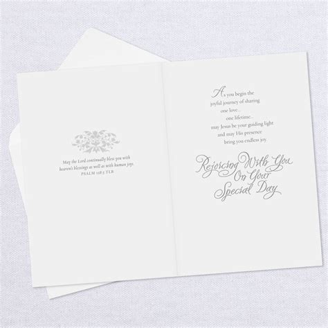 Sharing One Love Religious Wedding Card Greeting Cards Hallmark