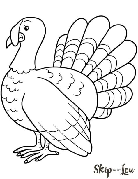 In our video for children (especially for toddlers) you can find music for kids, art for kids, video animation and coloring videos for children that are cute and fun. The CUTEST Free Turkey Coloring Pages | Skip To My Lou