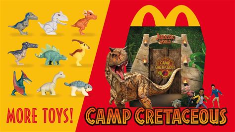 Official Mcdonalds Happy Meal Toy Jurassic World Camp Cretaceous 2020