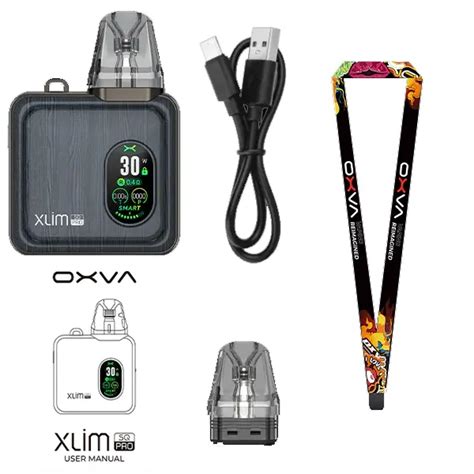 Oxva Xlim SQ Pro Vape Pod Kit Mix Juice E Liquid