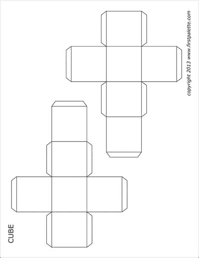 Cube Templates Free Printable Templates And Coloring Pages