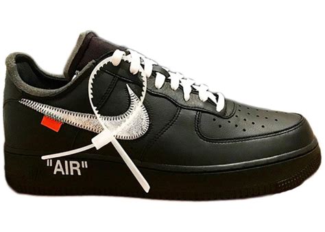 Off White X Moma X Nike Air Force 1 Low Black Stockx News