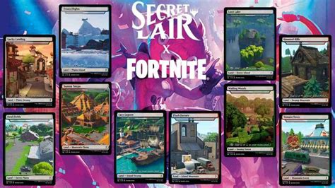 Fortnite Magic The Gathering Secret Lair X Fortnite Crossover 2022 In