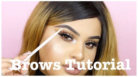 Easy Eyebrows Tutorial Makeupbygiigii Youtube