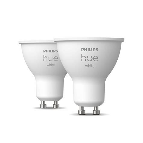 Philips Hue White 52 W Gu10 Led Bulb Set Of 2 Uk