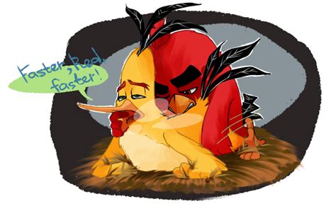 Rule 34 Anal Anal Sex Angry Birds Avian Bird Chuck Angry Birds Duo Finger In Mouth Lawliet R