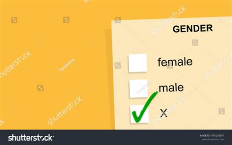 Third Gender Classifications Nonbinary Intersex People Stock Illustration 1998200861 Shutterstock
