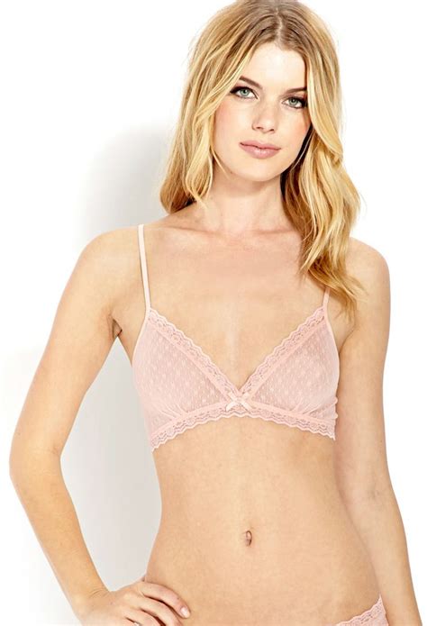 Dainty Sheer Lace Bralette Forever Sheer Lace