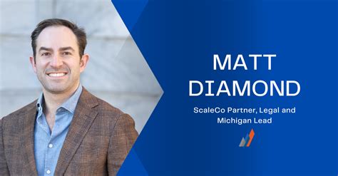 Scaleco Names Matt Diamond As Michigan Market Lead And General Counsel