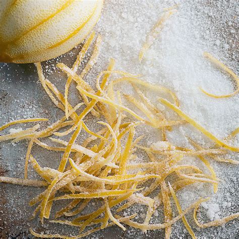 Candied Lemon Peel Recipe Chatelaine
