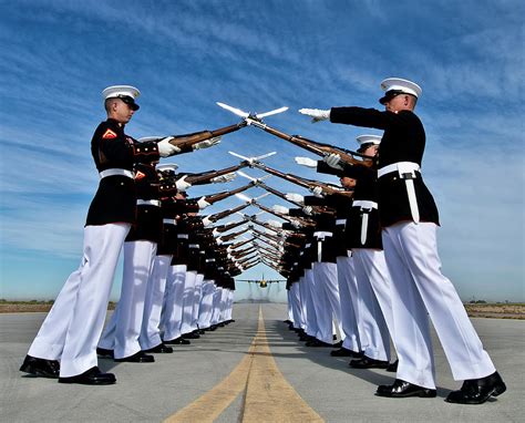 Marine Honor Guard Photograph By Daniel Hagerman