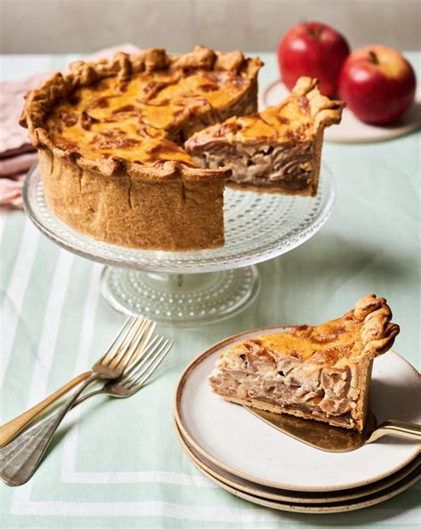 Nadiya Hussains Apple Custard Pie Recipe Bbc2 Fast Flavours